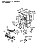 Tub assy. (du65ca-02) (du65ca-01)