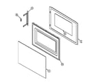 Magic Chef DM15KG-16T door diagram