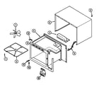 Magic Chef DM15KG-16T base diagram