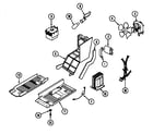 Magic Chef DM15KG-16T internal controls diagram