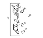 Magic Chef DM15KG-16T interlock switches diagram