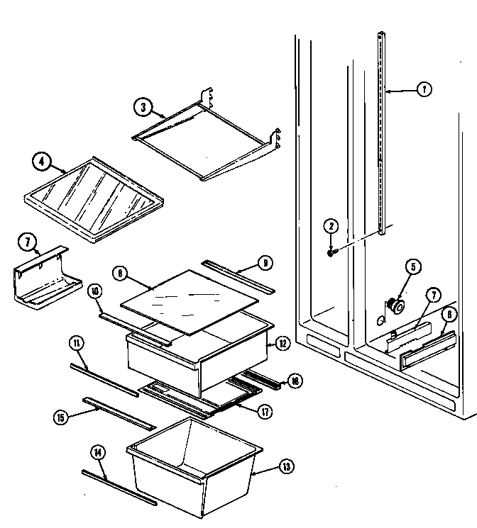 Shelves & accessories