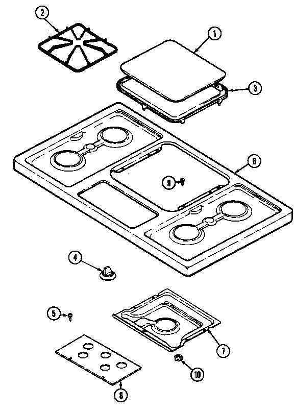 Top assembly