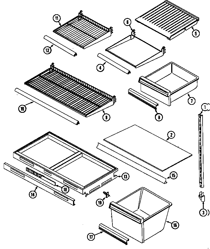 Shelves & accessories