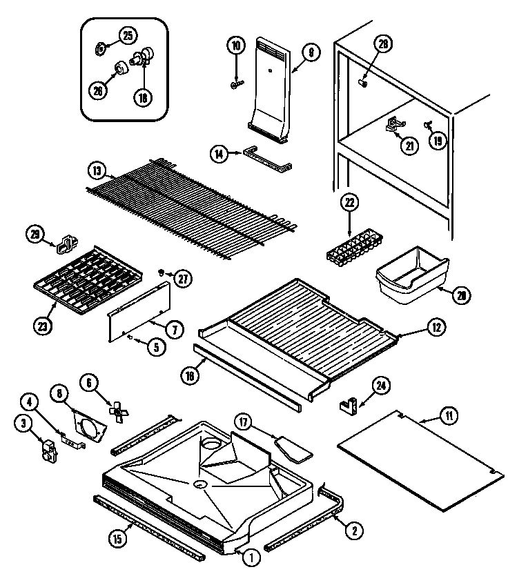 Freezer compartment