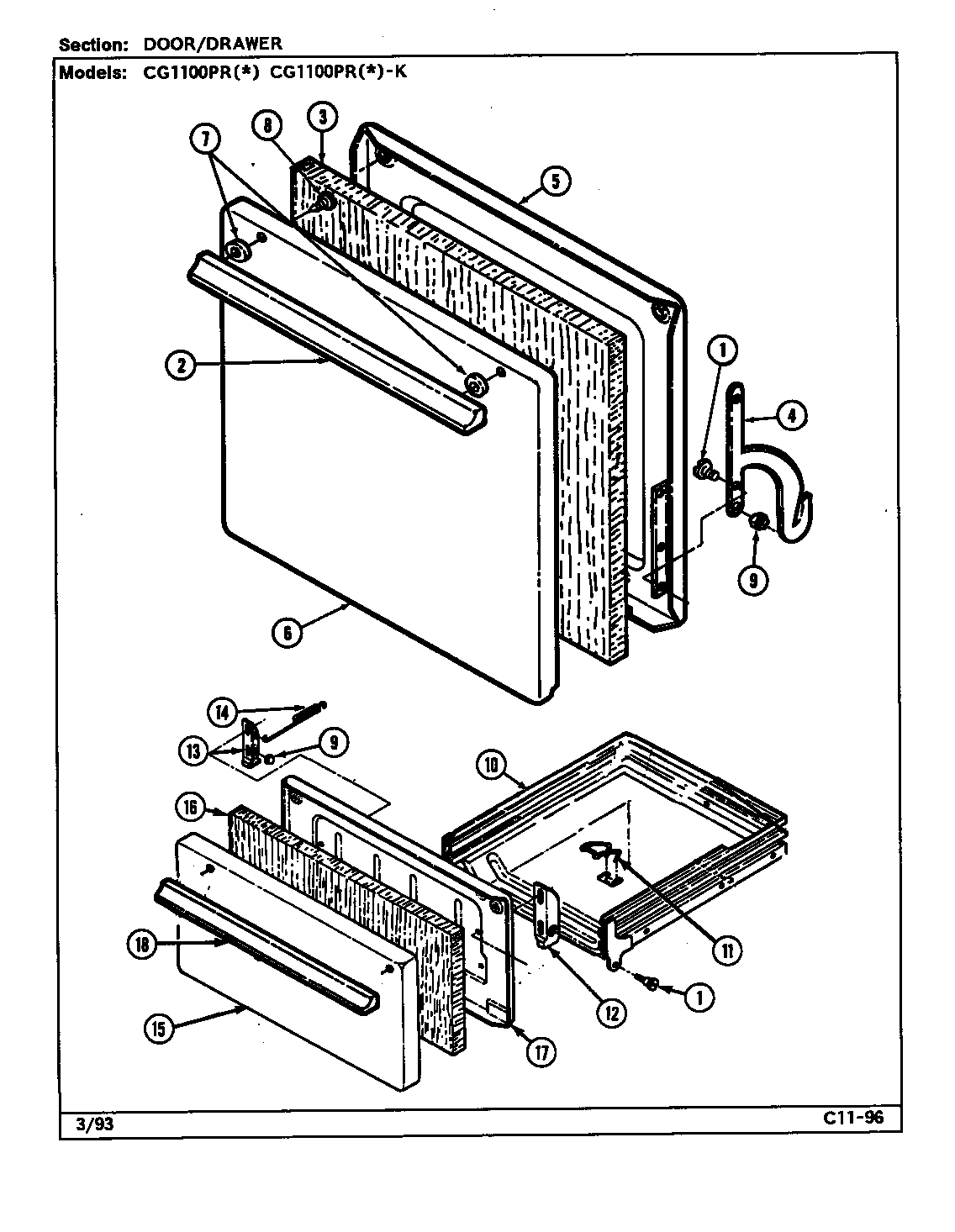 Door/drawer