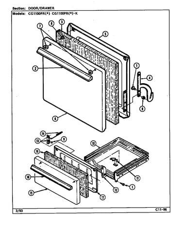 Door/drawer
