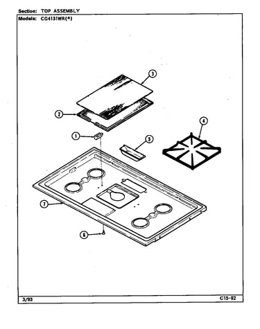 Top assembly