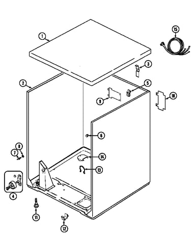 Cabinet (dgn204a) (dgn204w)