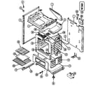 Maytag GC3277XUWM oven diagram