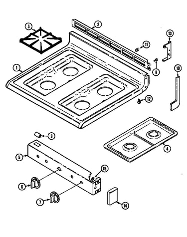 Top assembly