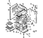 Norge GN3277XUA oven diagram