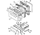 Maytag GA3216WRAM door/drawer diagram