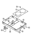 Burner box assy.