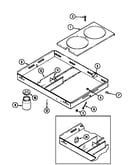 Burner box assy.