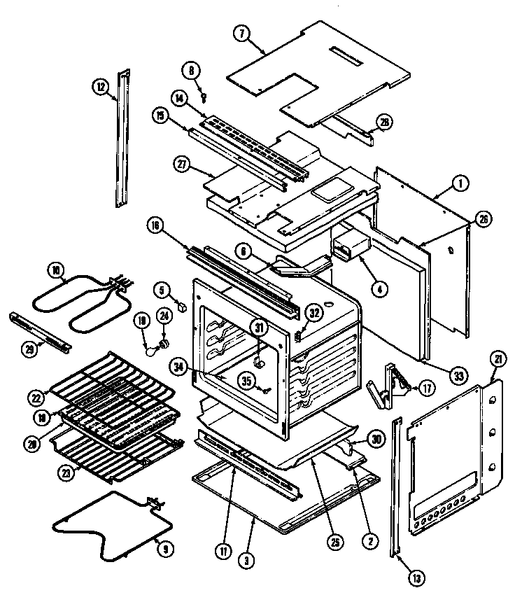 Oven/body