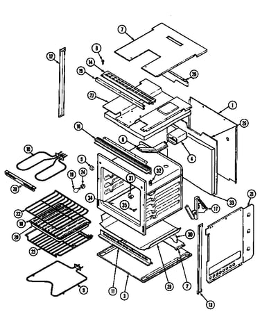 Oven/body