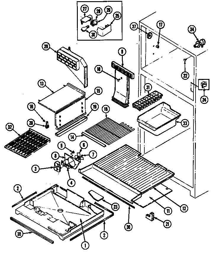 Freezer compartment