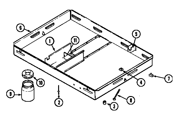 Burner box assy.