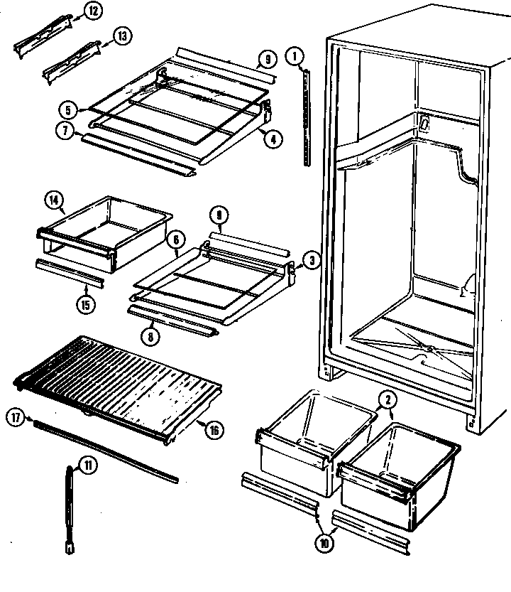 Shelves & accessories