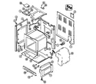 Maytag GM3862XUW body diagram