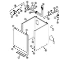 Maytag LAT9824DAM cabinet diagram