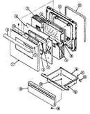 Door/drawer ("w" models)