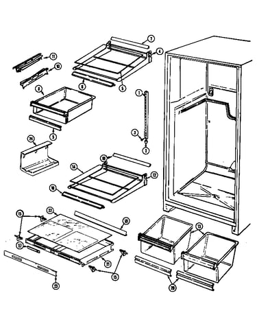 Shelves & accessories