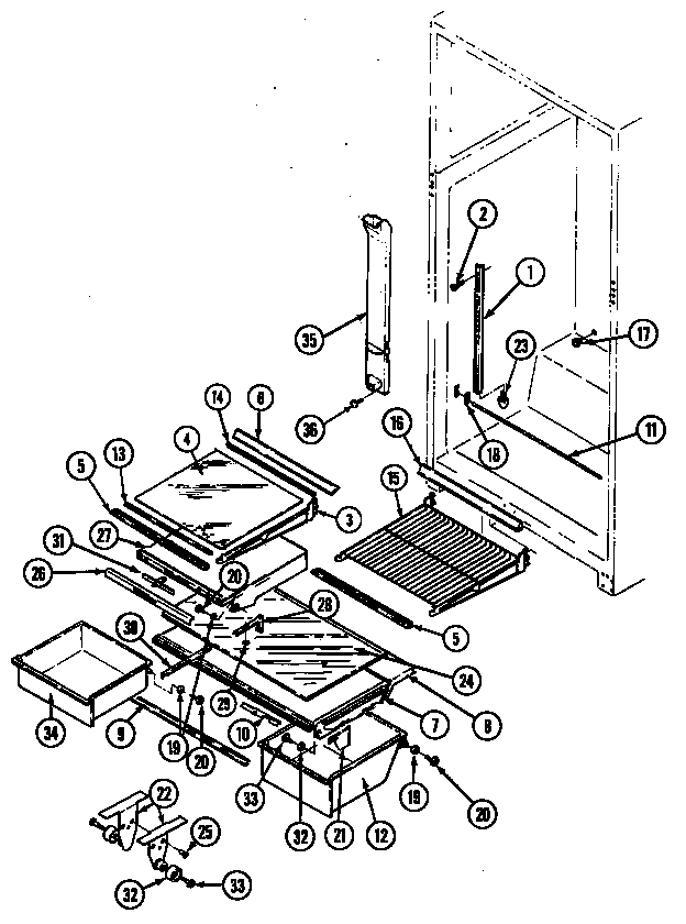 SHELVES & ACCESSORIES