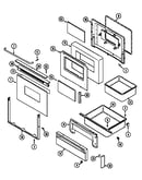 Door/drawer (ser. pre. 15)