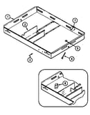 Burner box assy.