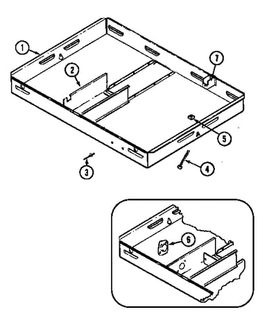 Burner box assy.