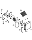 Blower assembly-plenum