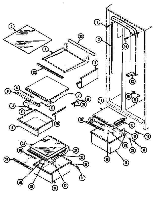 Shelves & accessories