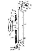 Freezer outer door