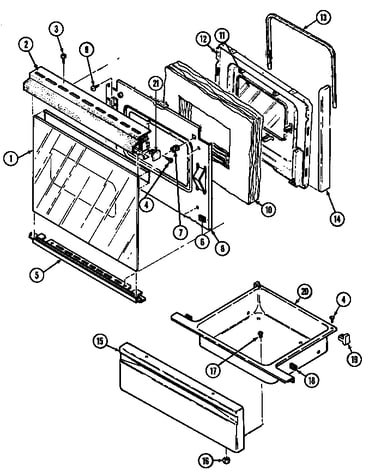 Door/drawer (l3527xrb) (l3527xrb)
