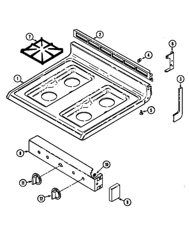 Top assembly