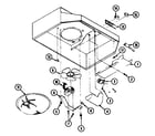 Maytag H302RA body/internal parts diagram
