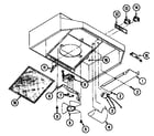 Maytag H304RW body/internal parts diagram