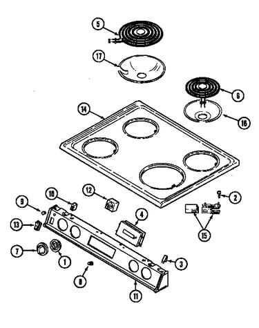 Top assembly (6892vva) (6892vvv) (6892xva) (6892xvs) (6892xvw)