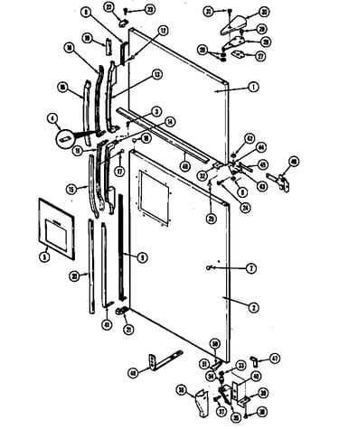 Outer door