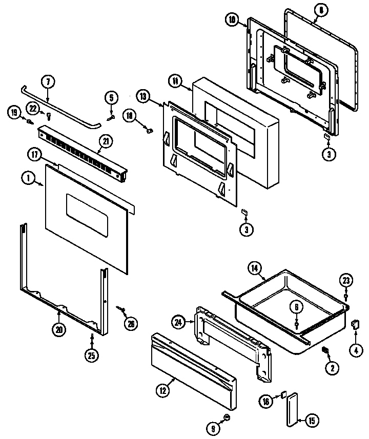 Door/drawer
