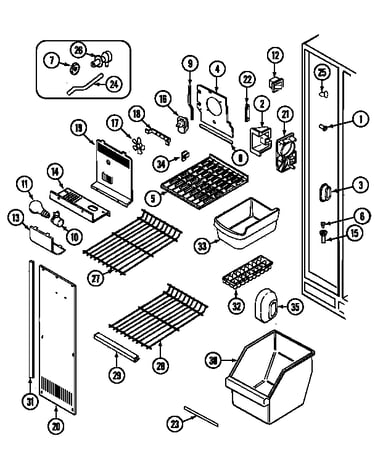Freezer compartment