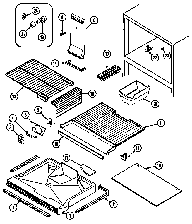 Freezer compartment