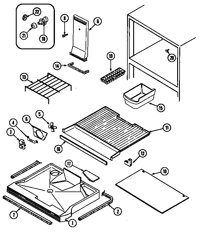Freezer compartment