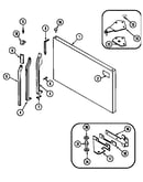 Freezer outer door