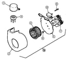Maytag DWU5915BAX blower diagram