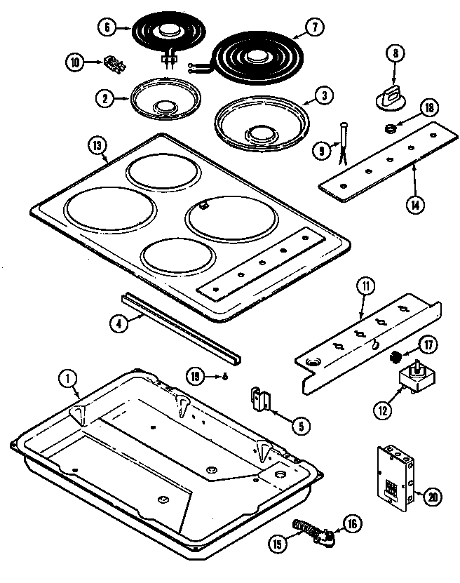 Top assembly