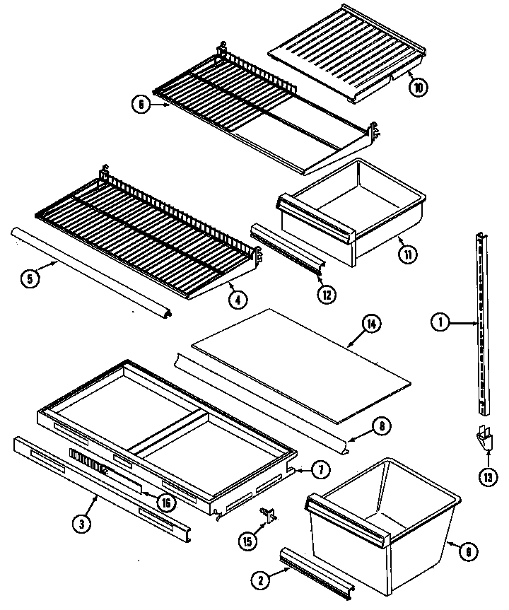 Shelves & accessories