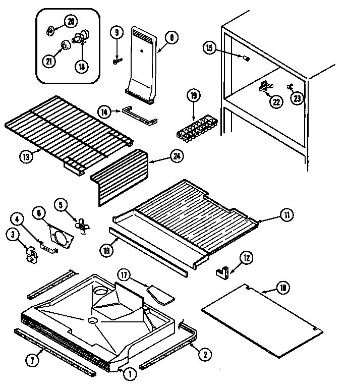 Freezer compartment